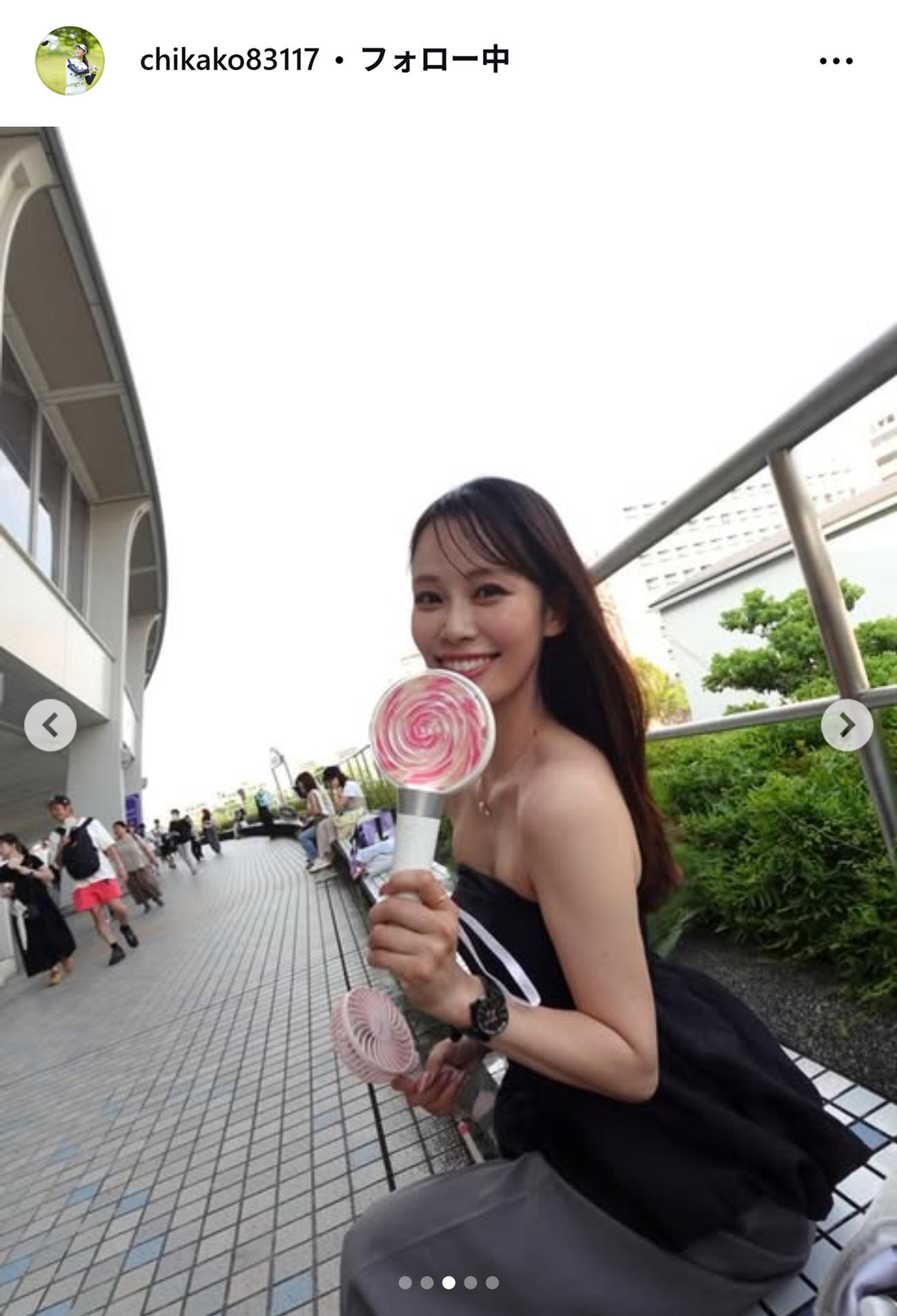 鈴木愛佳子のインスタグラムから