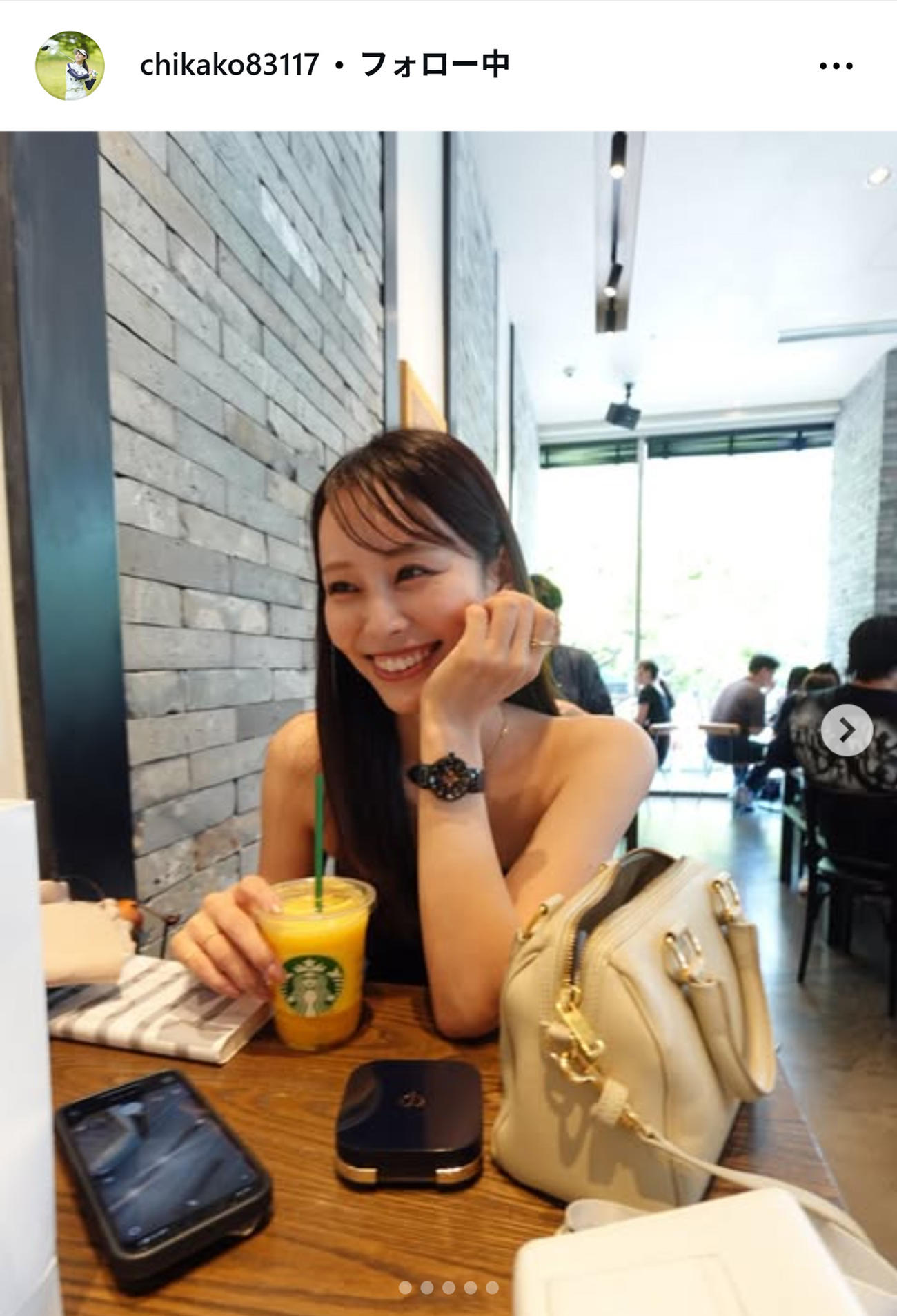 鈴木愛佳子のインスタグラムから