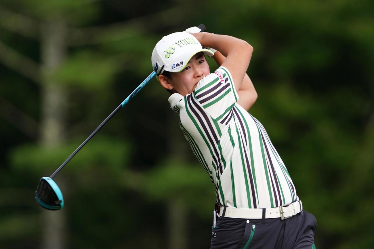 第1ラウンド、2アンダーで31位の岩井明愛（共同）