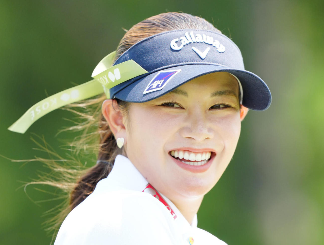 女子プロゴルファー河本結（2025年7月撮影）