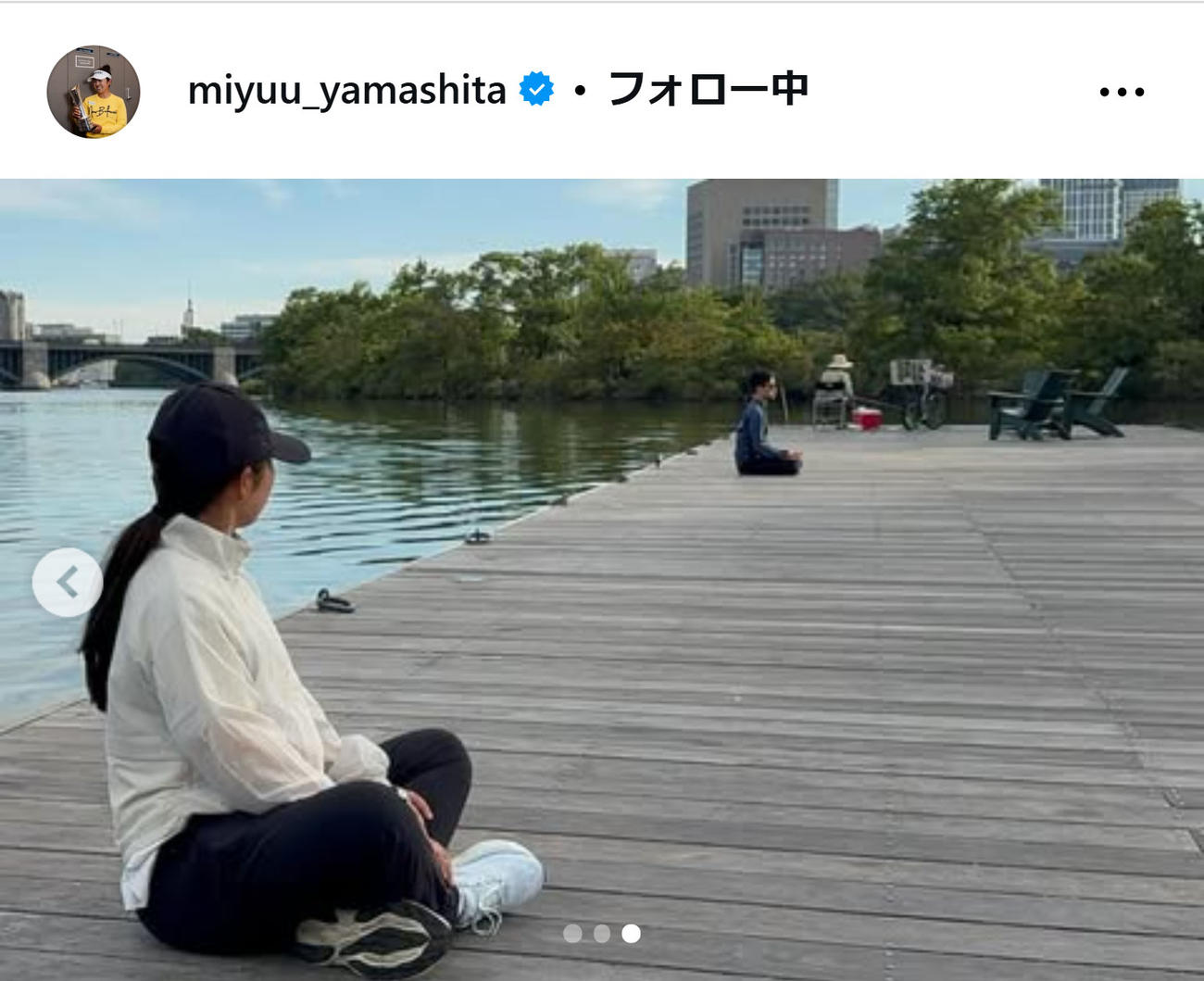 山下美夢有のインスタグラムから