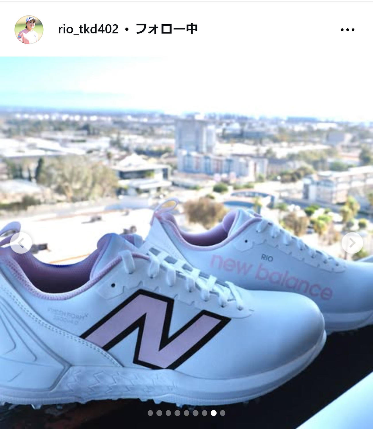 竹田麗央のインスタグラムから
