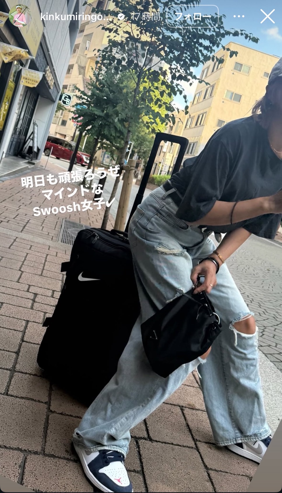金田久美子のインスタグラムから