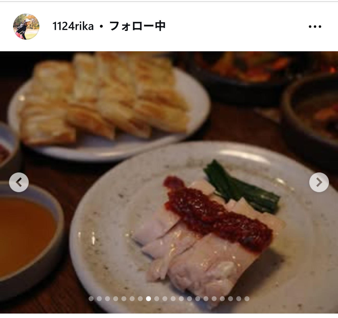 井上莉花のインスタグラムから