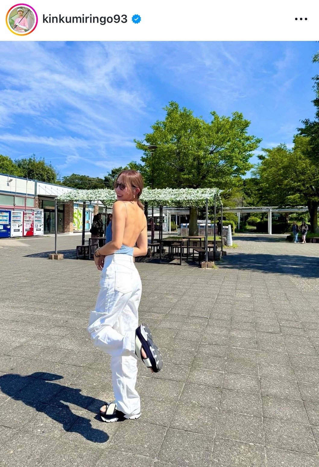金田久美子のインスタグラムから
