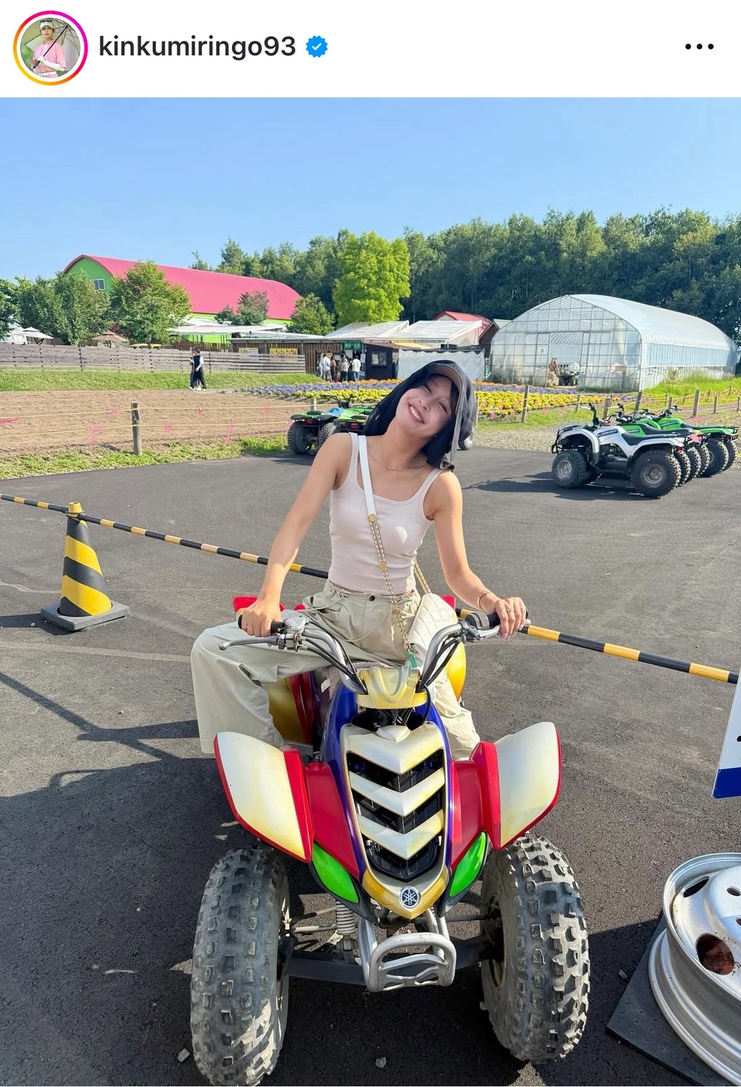 金田久美子のインスタグラムから