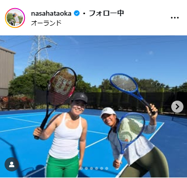 畑岡奈紗のインスタグラムから