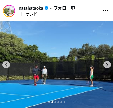 畑岡奈紗のインスタグラムから