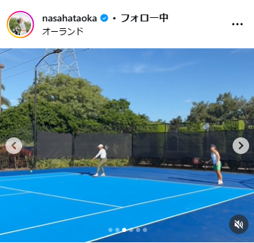 畑岡奈紗のインスタグラムから