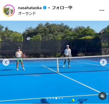 畑岡奈紗のインスタグラムから