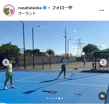 畑岡奈紗のインスタグラムから