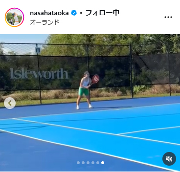 畑岡奈紗のインスタグラムから