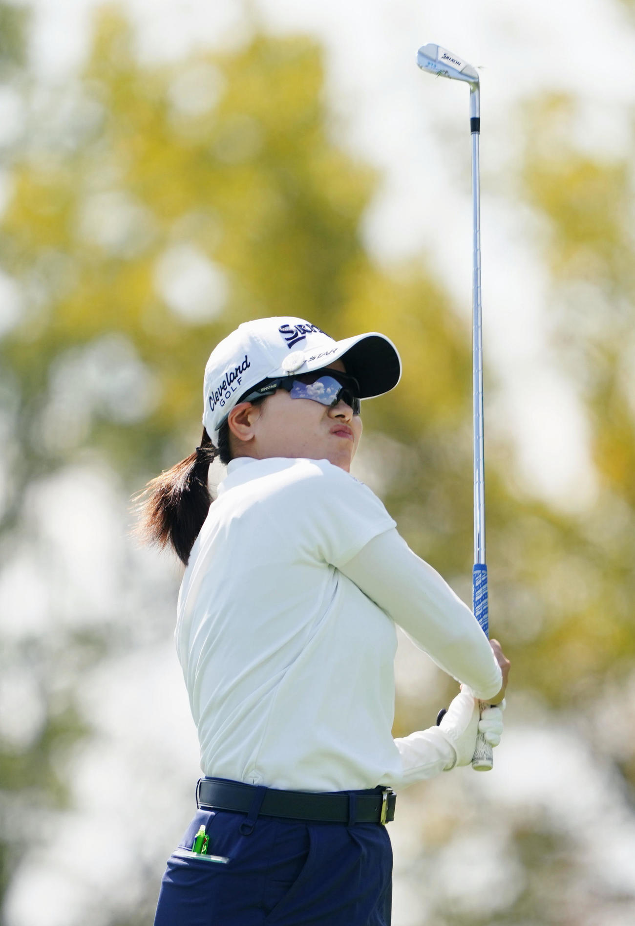 第1ラウンド、2アンダーで45位の勝みなみ＝TPCリバースベンド（共同）
