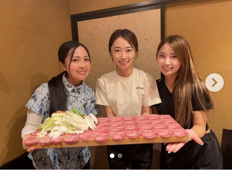 青木瀬令奈のインスタグラムから