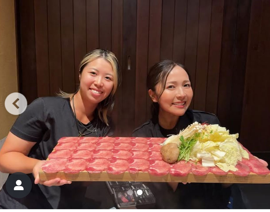 青木瀬令奈のインスタグラムから