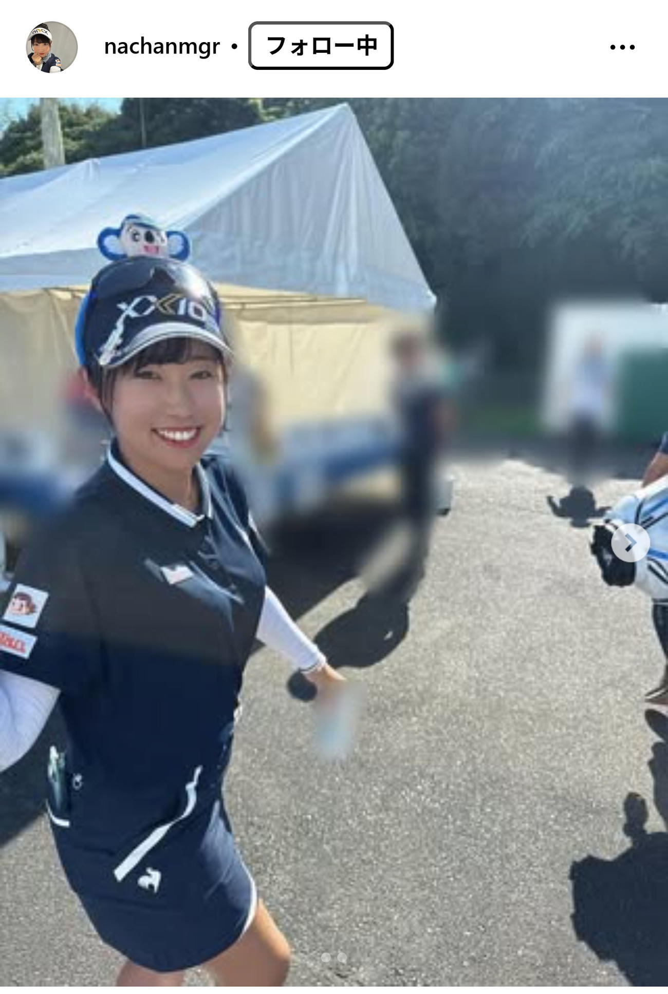 菅沼菜々のマネジャーのインスタグラムから