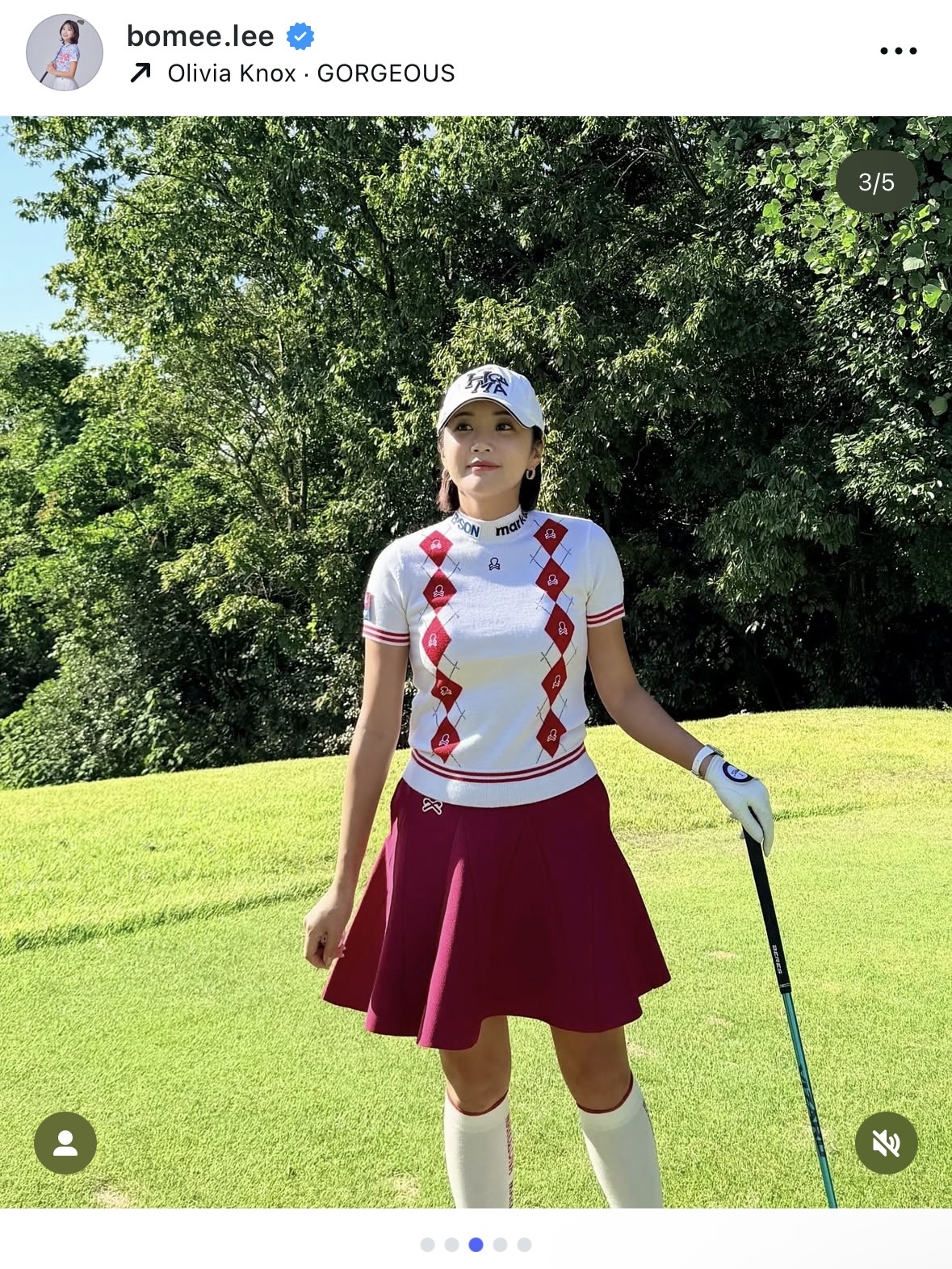 イ・ボミさんのインスタグラムから