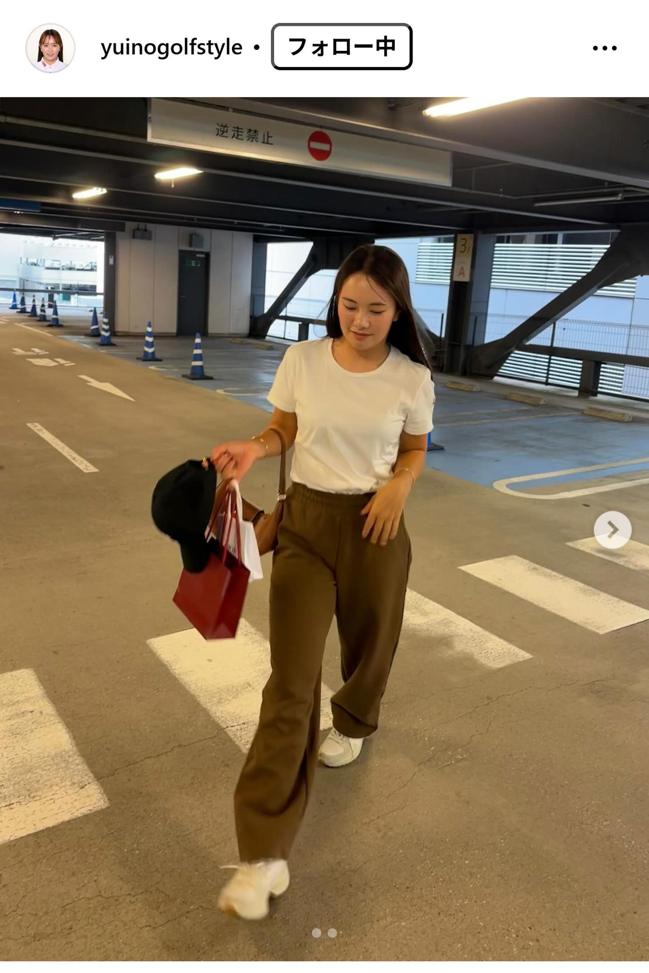 河本結のインスタグラムから