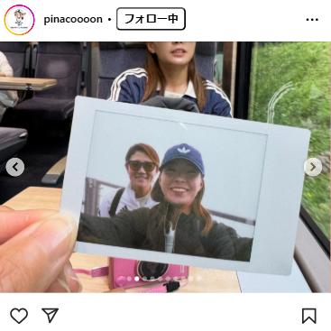 渋野日向子のインスタグラムから