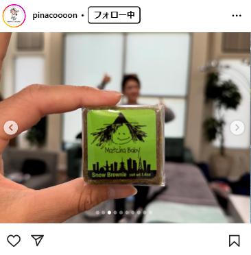 渋野日向子のインスタグラムから