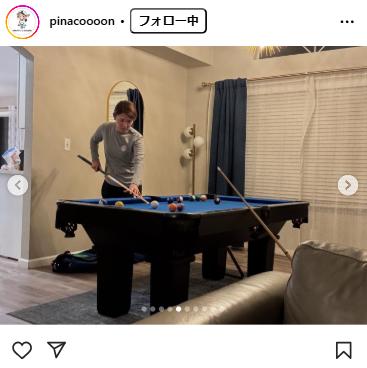 渋野日向子のインスタグラムから