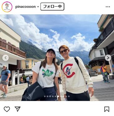 渋野日向子のインスタグラムから
