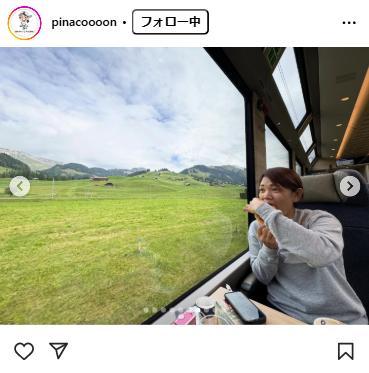 渋野日向子のインスタグラムから