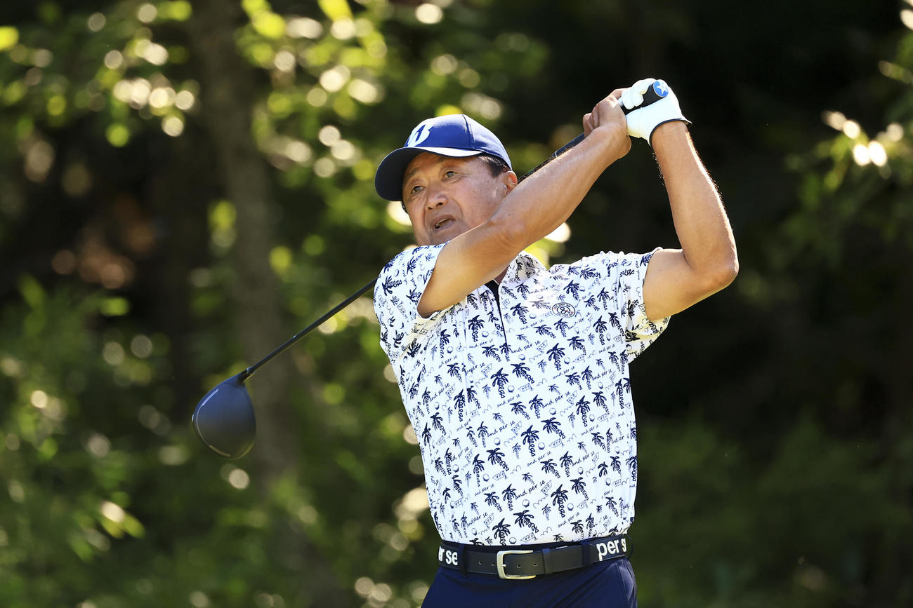 第1日でエージシュートを達成した倉本昌弘（C）PGA