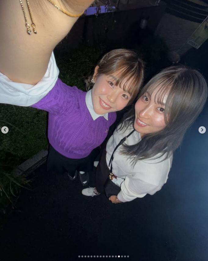 吉田優利のインスタグラムから