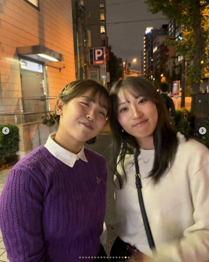 吉田優利のインスタグラムから