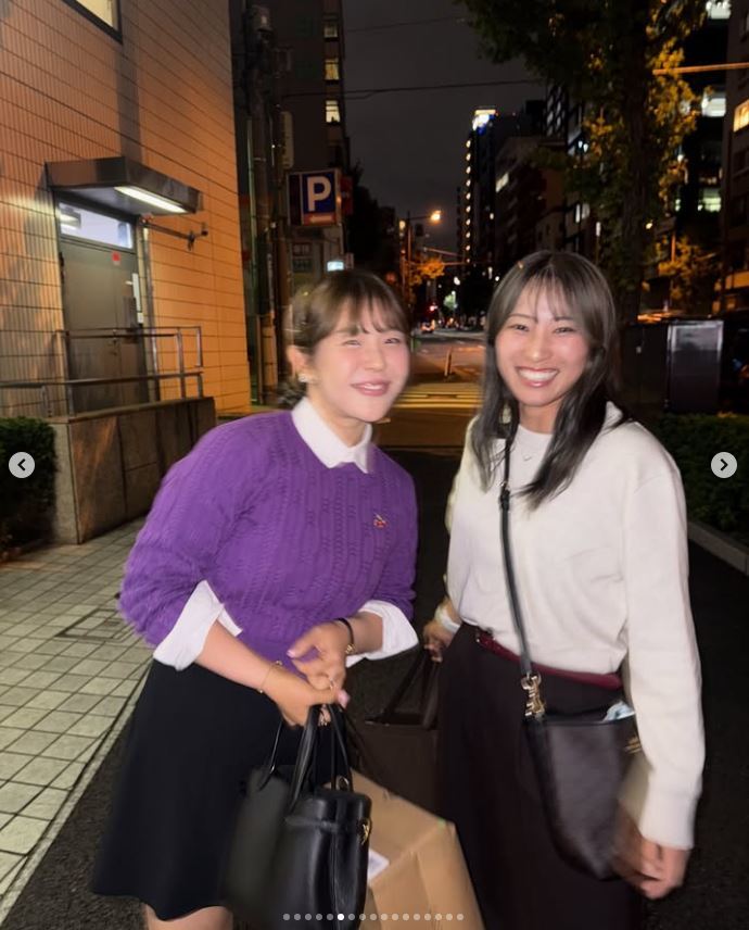 吉田優利のインスタグラムから