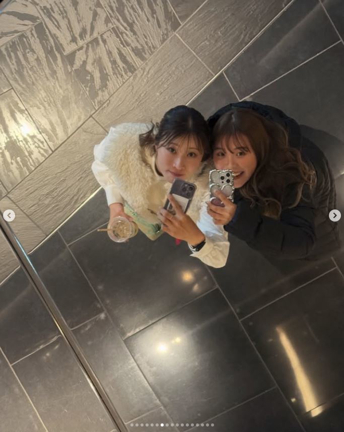 吉田優利のインスタグラムから