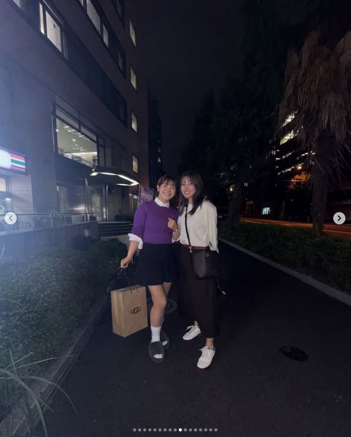 吉田優利のインスタグラムから