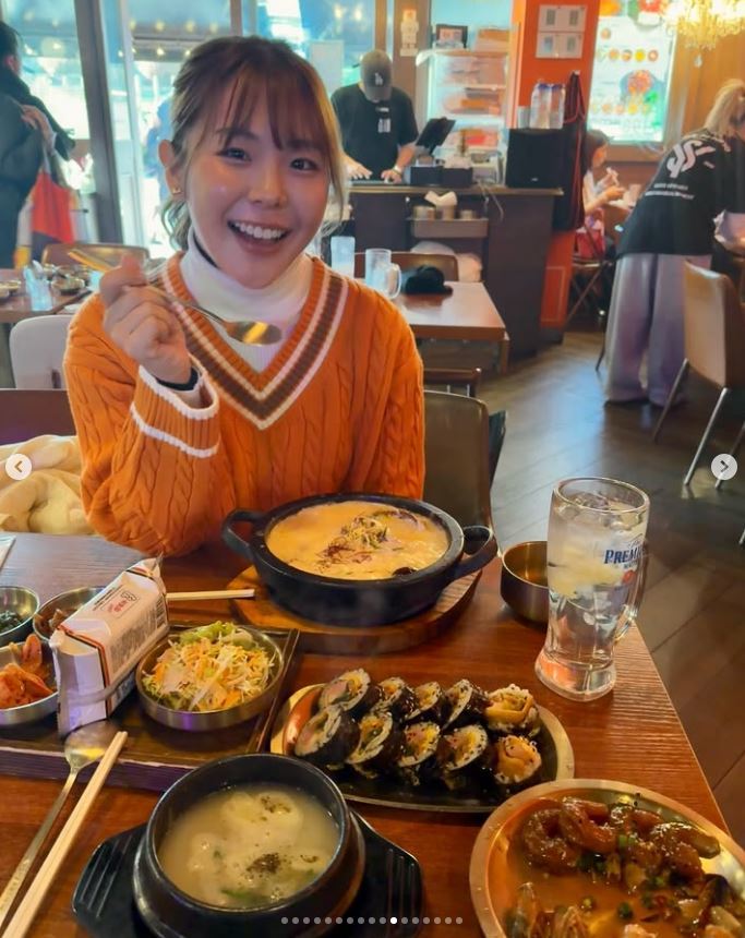 吉田優利のインスタグラムから