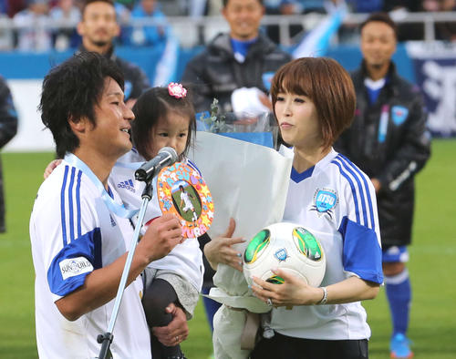 元サッカー日本代表三浦淳寛さんの長女、14歳のアマチュア由楽が価値