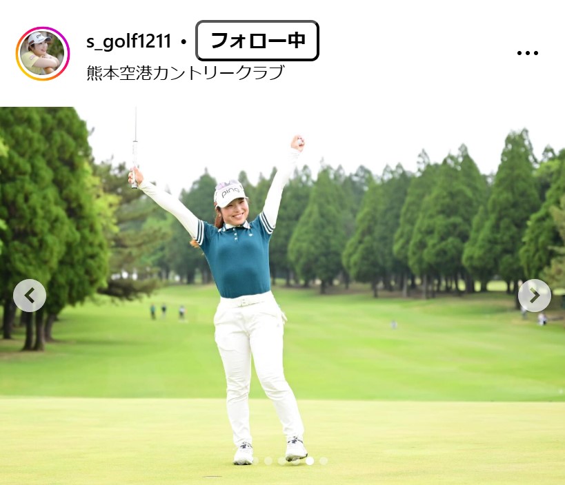 佐久間朱莉のインスタグラムから