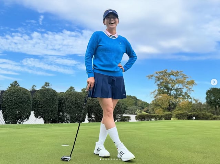 渋野日向子マネジャーのインスタグラムから