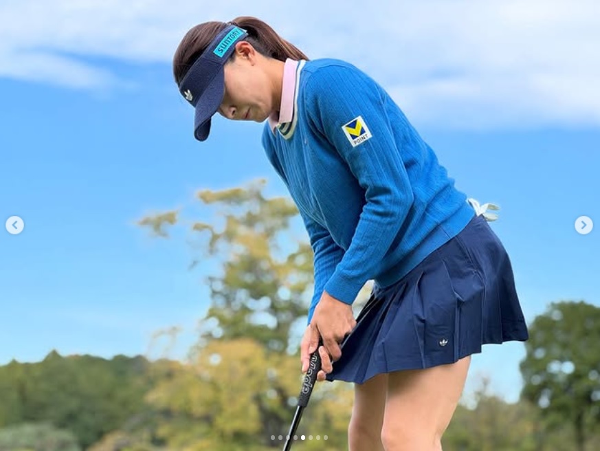 渋野日向子マネジャーのインスタグラムから