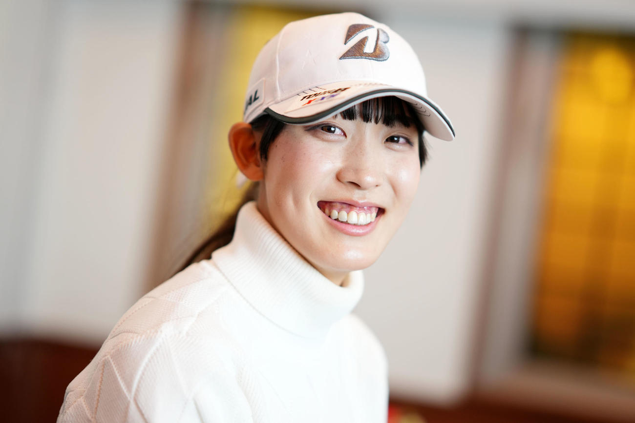 馬場咲希（2024年12月19日撮影）