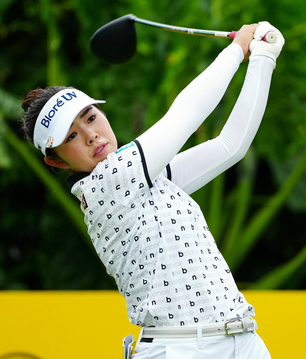 第3ラウンド、通算11アンダーで11位の山下美夢有（共同）