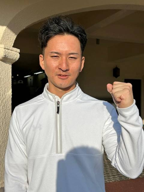 2位発進の岡本拓