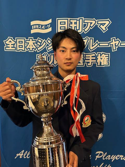 初優勝の井出太陽（撮影・横田和幸）
