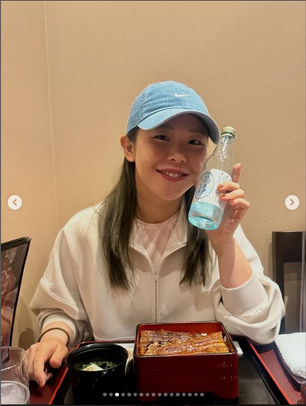 吉田優利選手のインスタグラムから