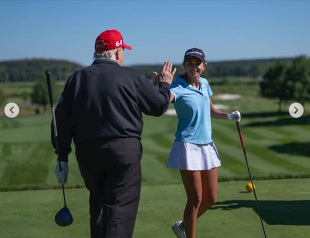 カイ・トランプのインスタグラムから
