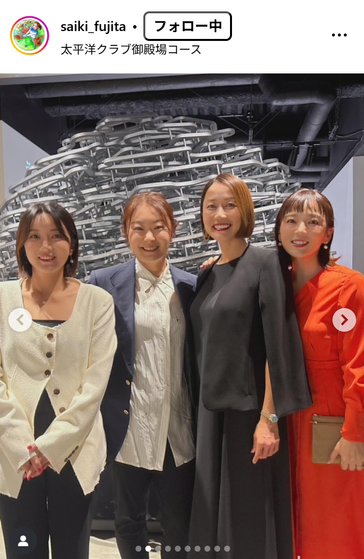 藤田さいきのインスタグラムから