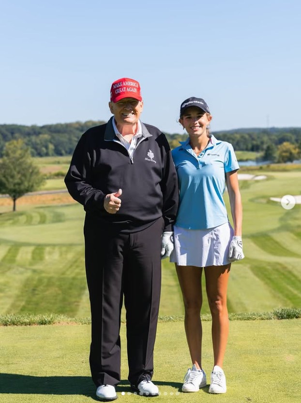 カイ・トランプのインスタグラムから
