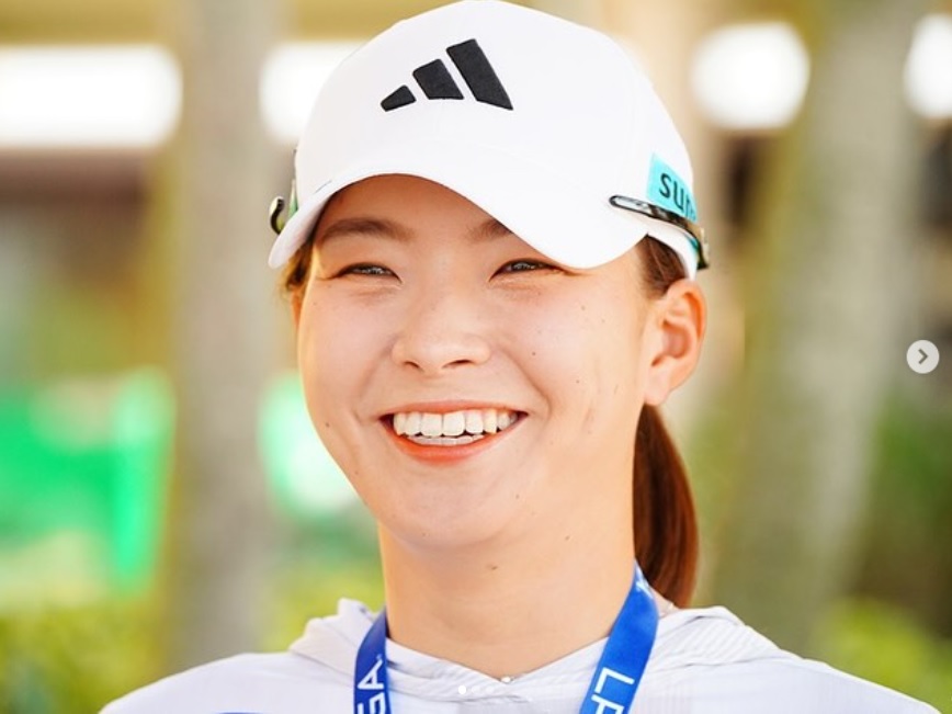 渋野日向子のマネジャーのインスタグラムから
