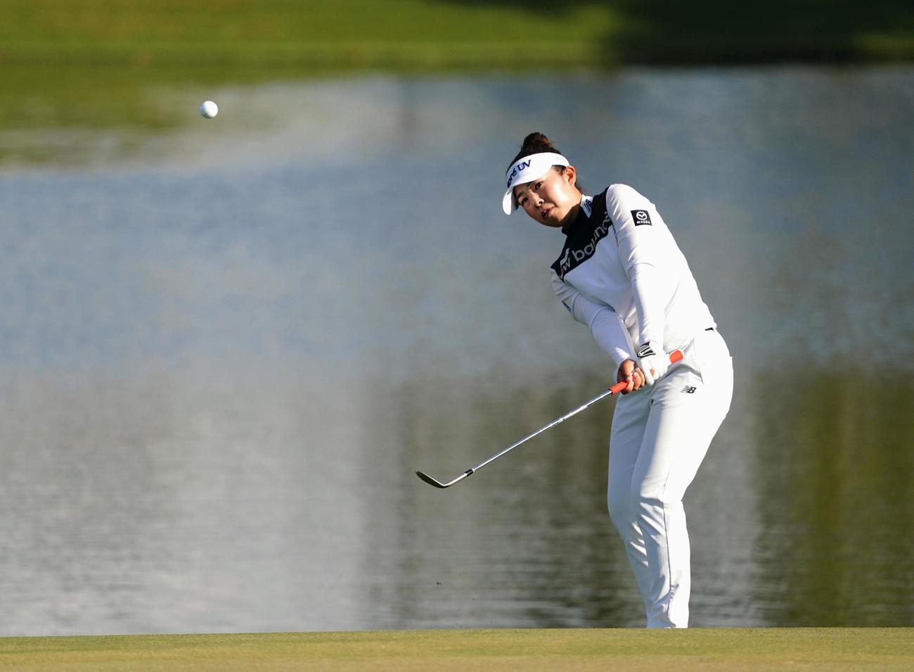最終ラウンド、通算5オーバーで68位の山下美夢有（共同）