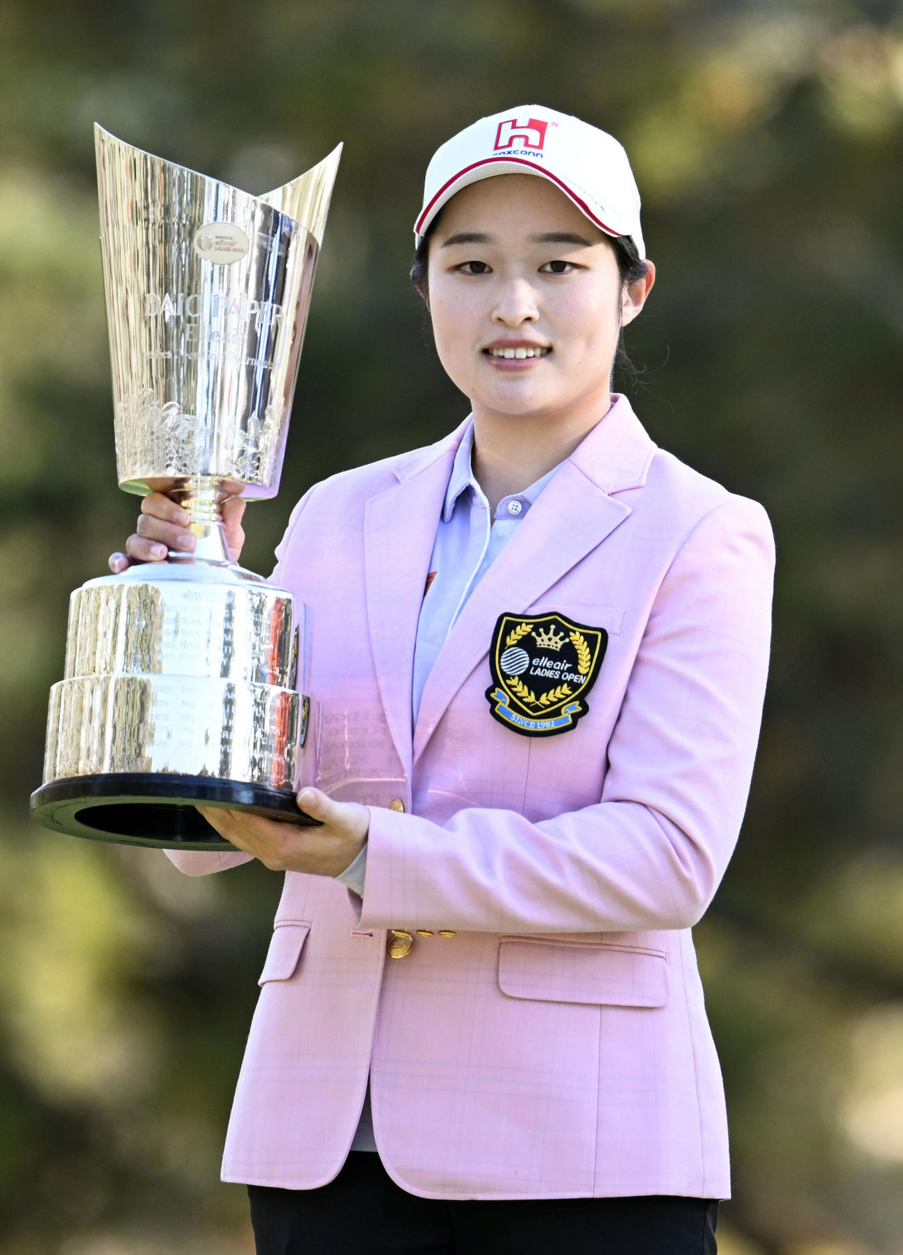 通算15アンダーでツアー初優勝を果たした呉佳晏（共同）