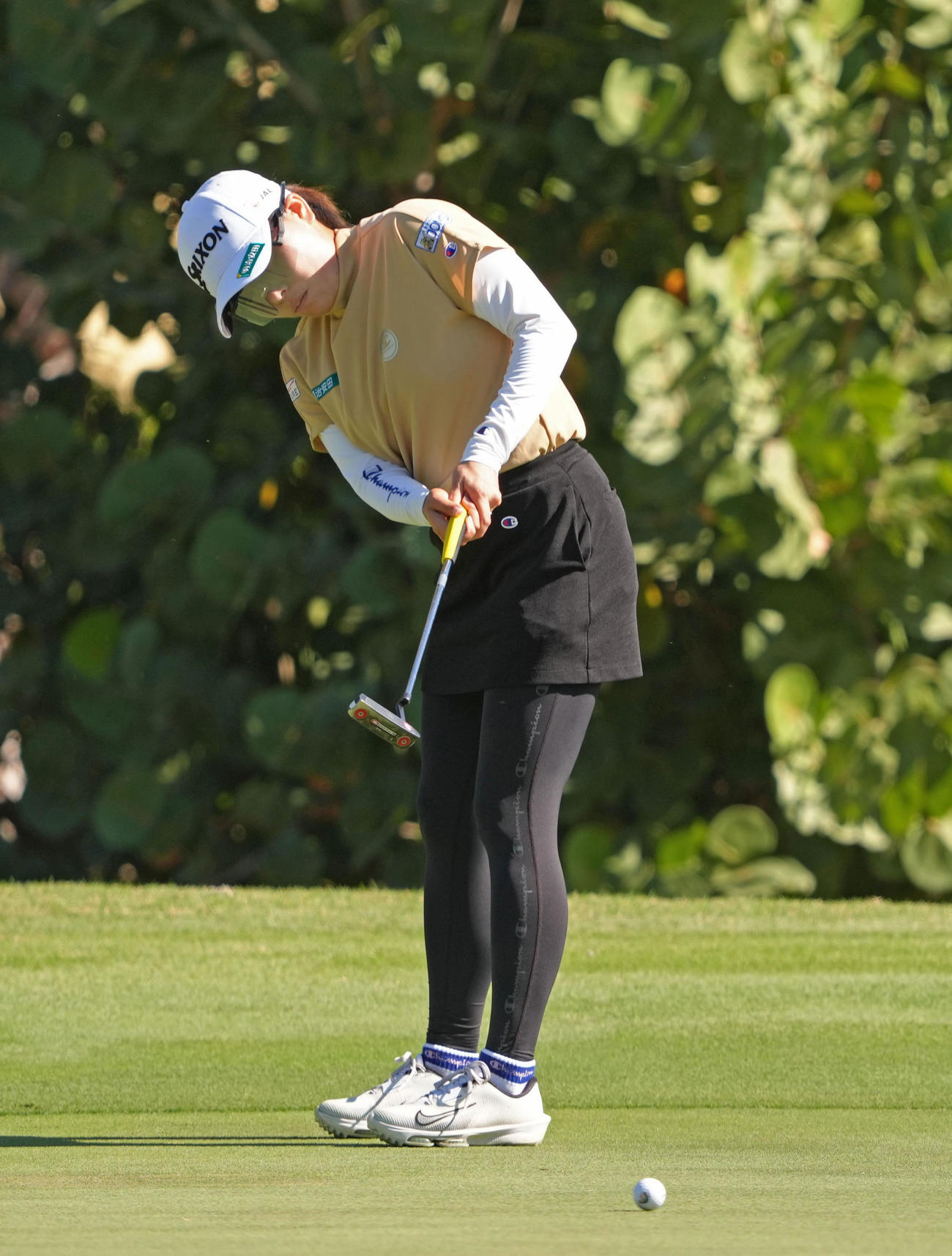 最終ラウンド、通算10アンダーで26位の勝みなみ＝ティブロンGC（共同）